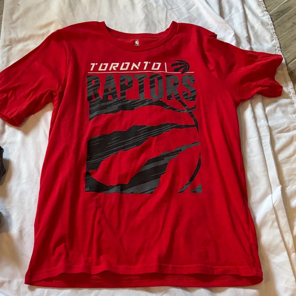 NBA Red Toronto Raptors Kids Tee